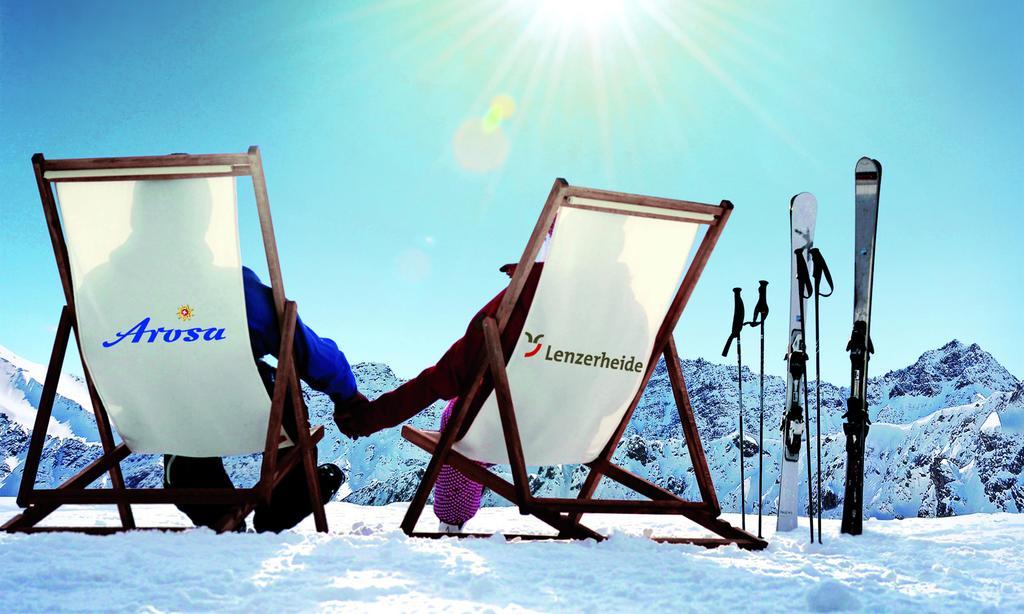 Posthotel Holiday Villa Arosa Eksteriør billede